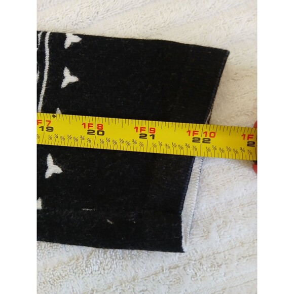 Perrs New York Women’s Black White Cardigan Sweater Beaded Design Size M - Picture 14 of 16